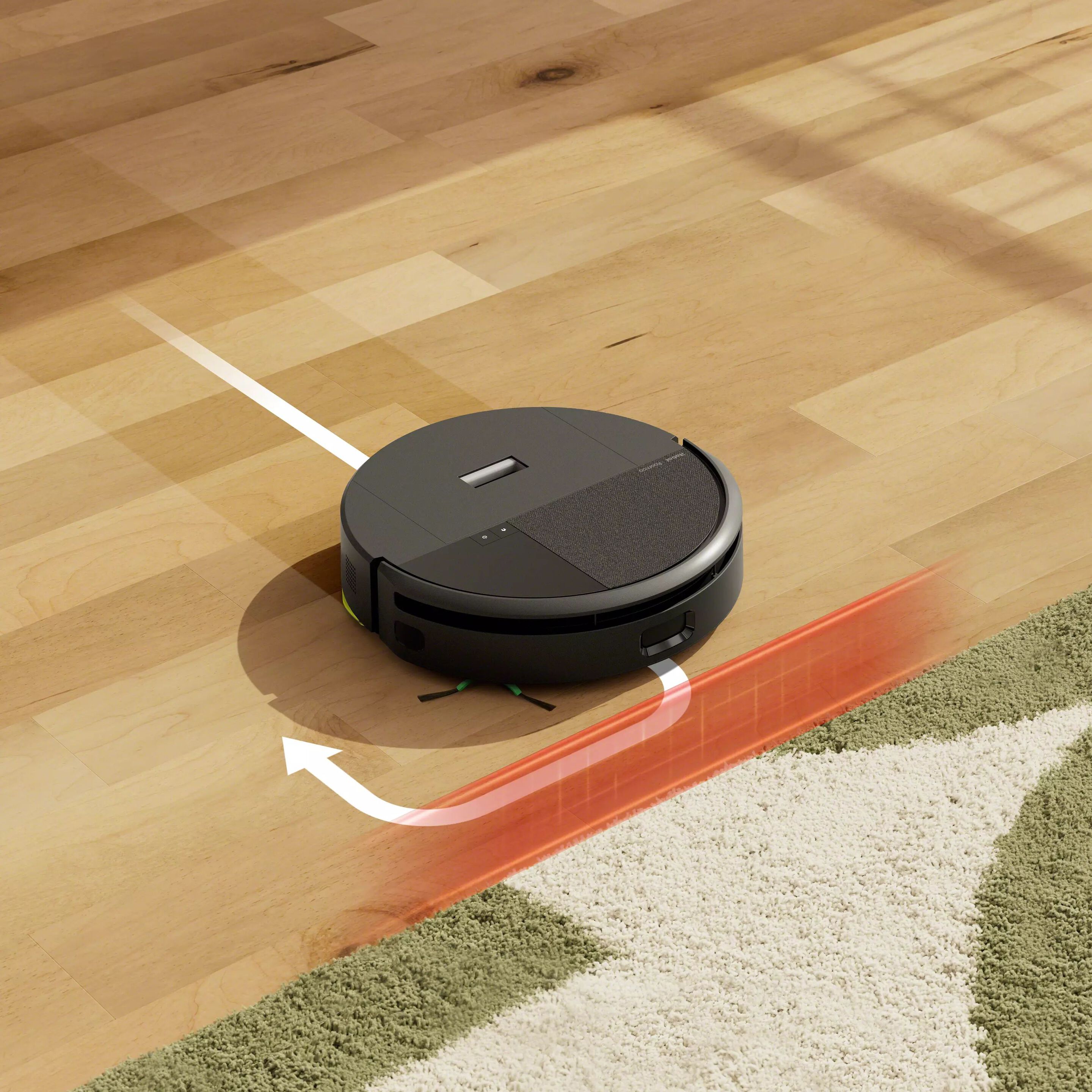 Rugs stay dry while mopping