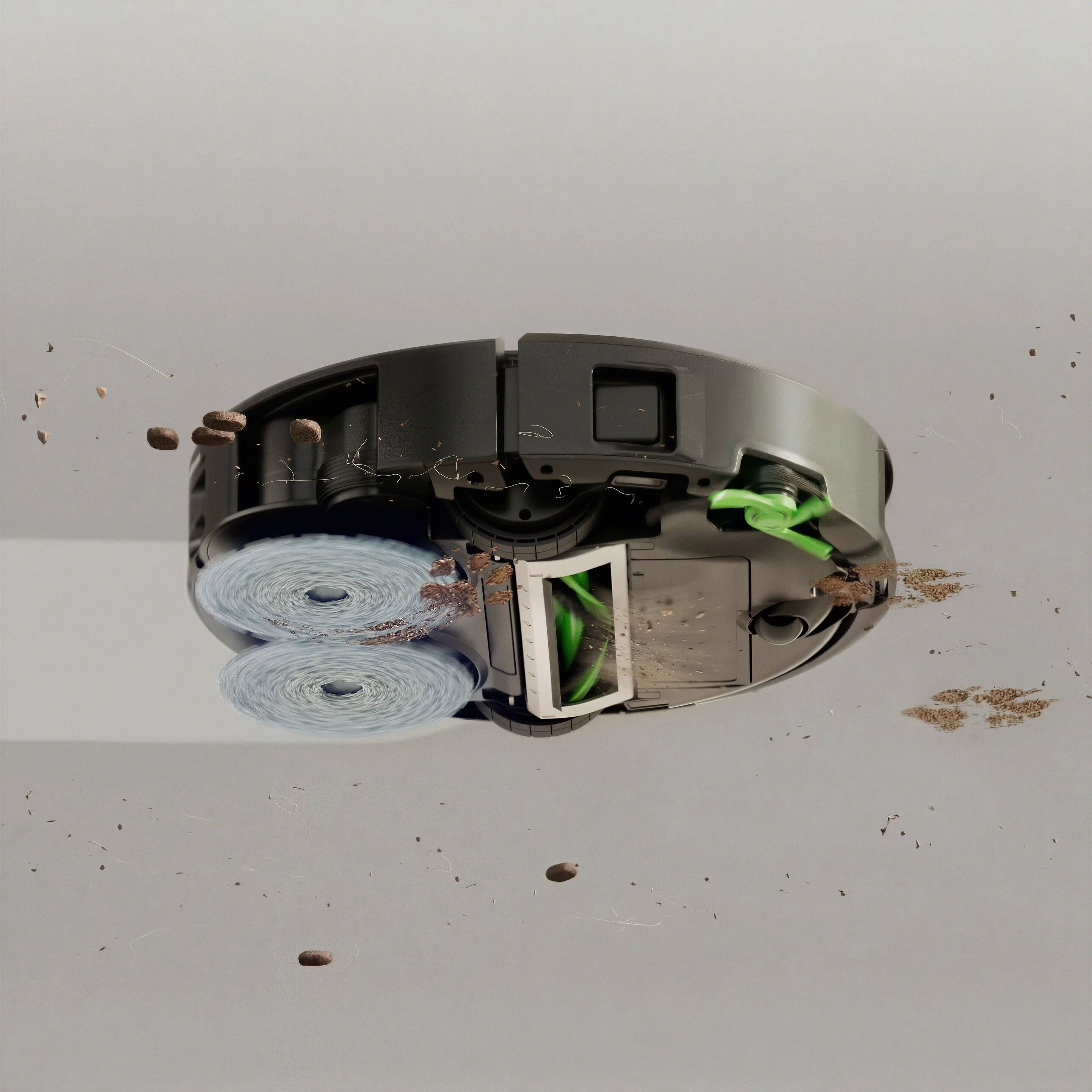 Scrubs stuck-on messes &mdash; not just loose dirt