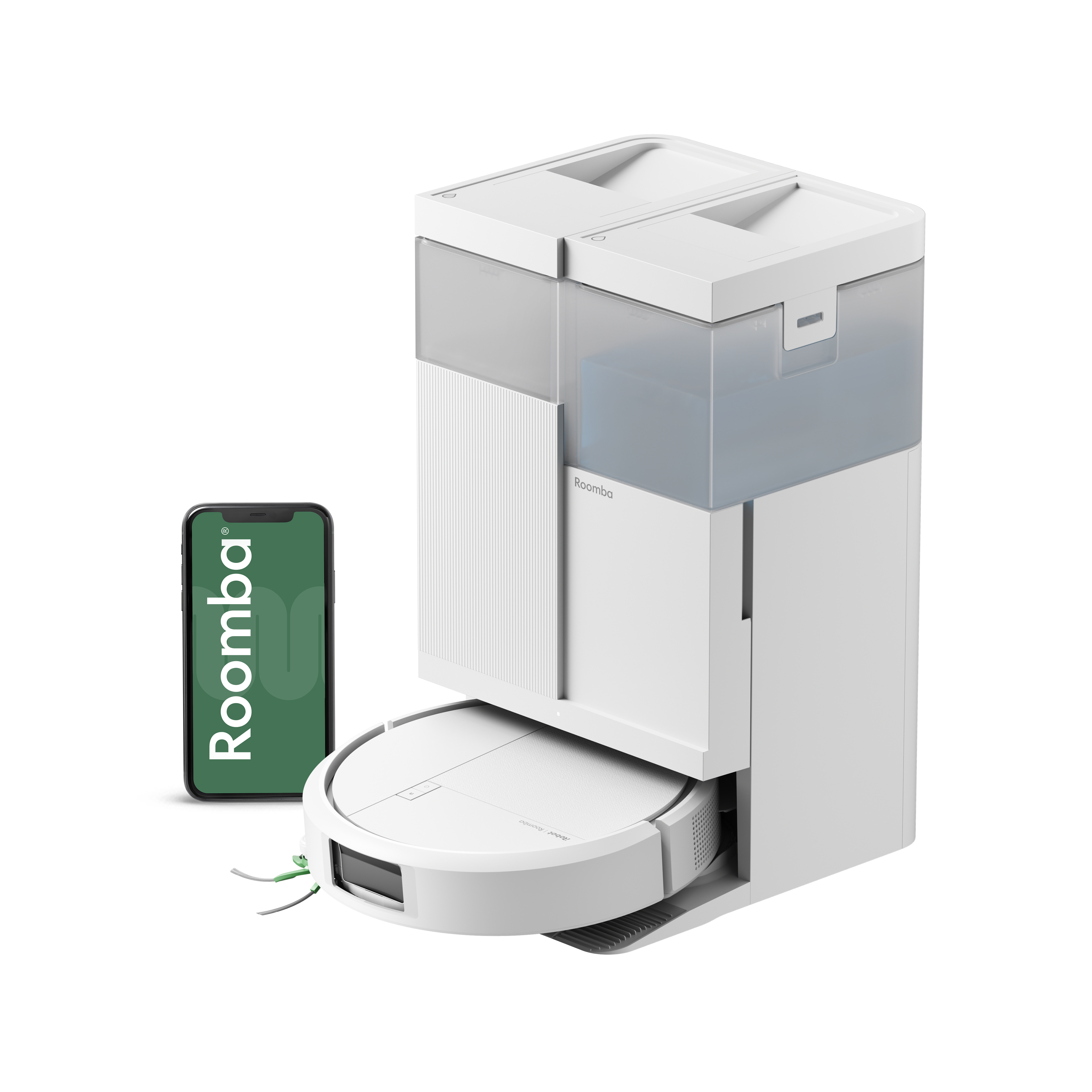 Roomba 515 Combo Series Robots, White, swatch